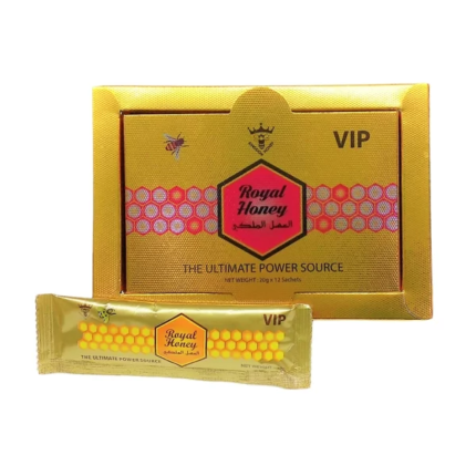 Kingdom Royal Honey VIP, The Ultimate Power Source, Natural Energy Supplement for Men