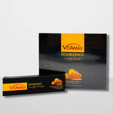 Vitamax Doubleshot Energy Honey, 20g x 10 Sachets, Premium Instant Premix Honey with Maca for Natural Energy Boost 1